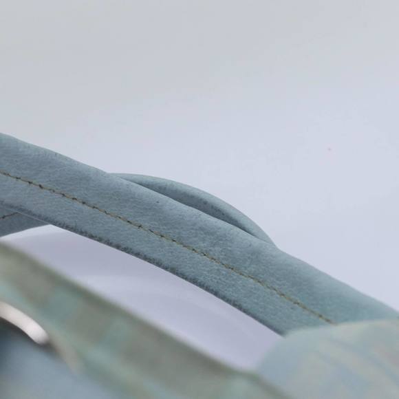 FENDI Zucca Canvas Hand Bag Light Blue Auth 75894 - Picture 8 of 16